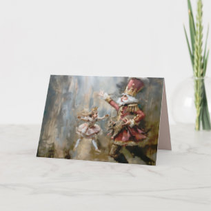 Nutcracker - Folded Greeting Card