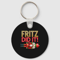 Nutcracker Fritz Did It Clara Funny Christmas Ball