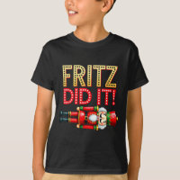 Nutcracker Fritz Did It Clara Funny Christmas Ball