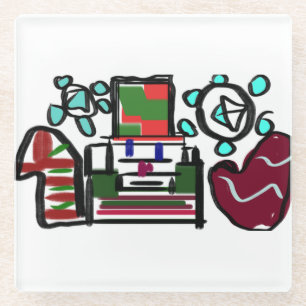 Nutcracker fun  glass coaster