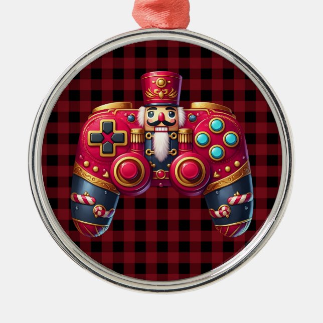 Nutcracker Game Controller Ornament (Front)