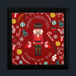 Nutcracker Gift Box<br><div class="desc">Add a touch of holiday charm to your home decor with our Nutcracker Gift Box, perfect for holding small treasures and spreading festive cheer.</div>