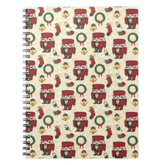 Nutcracker Holiday Christmas Notebook (Front)
