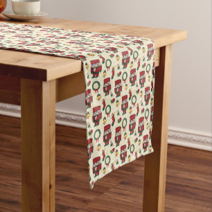 Nutcracker Holiday Christmas Short Table Runner