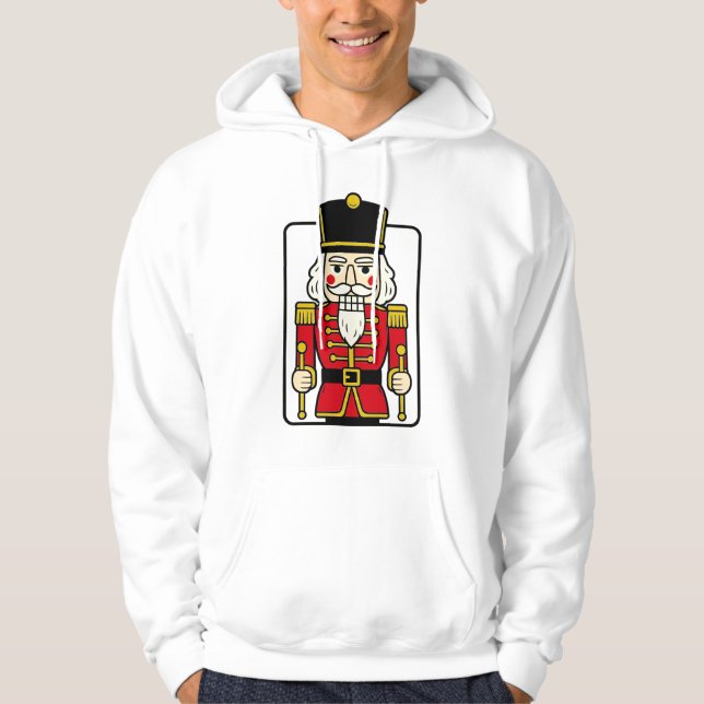 Nutcracker Holiday Hoodie Shirt (Front)