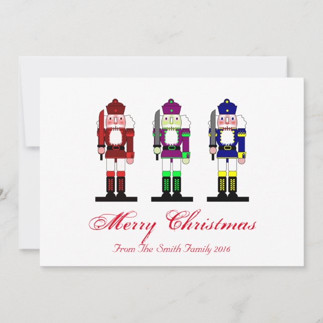 Nutcracker Holiday Photo (Front)