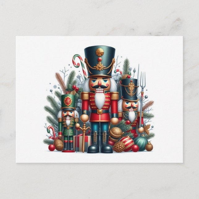 Nutcracker Holiday Postcard (Front)