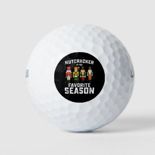 Nutcracker Is My Favourite Season Christmas Holida Golf Balls