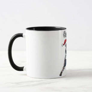 Nutcracker Lacrosse Player Holiday Sports Xmas  Mug