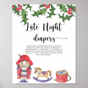 Nutcracker - Late night diapers game Poster
