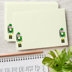 Nutcracker Merry Christmas Envelope