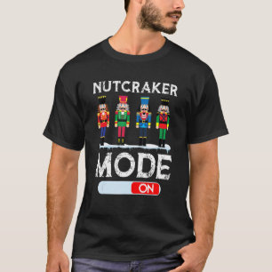 Nutcracker Mode On Dance Ballet Christmas Pyjamas T-Shirt