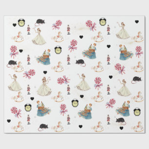 Nutcracker Mother Ginger Sweets Wrapping Paper