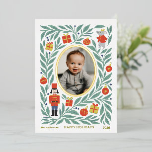 Nutcracker Mouse Christmas Baby Photo