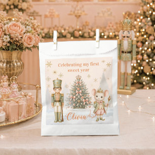 Nutcracker Mouse King Soldier Sweet One Birthday Favour Bags