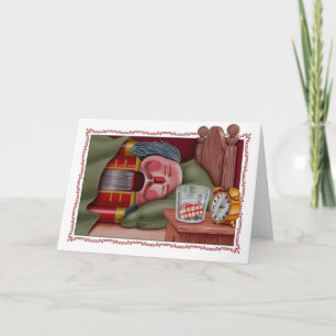 Nutcracker Nap Holiday Card