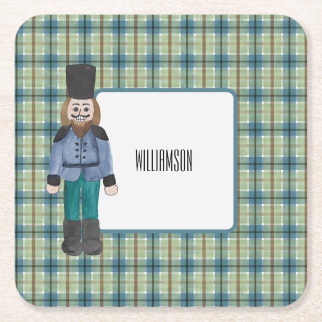 Nutcracker Paper Coaster (Front)