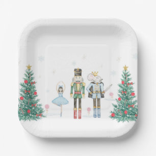 Nutcracker Party Plates- Pastel Paper Plate