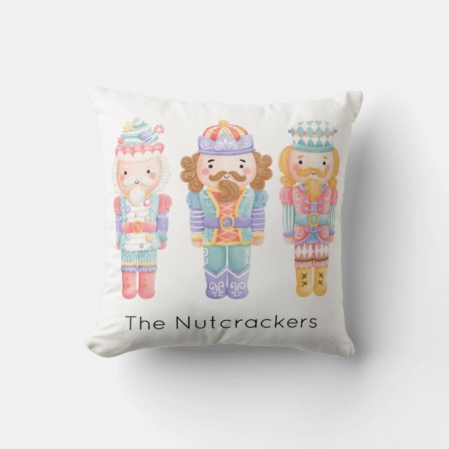 Nutcracker Pattern Cushion (Front)