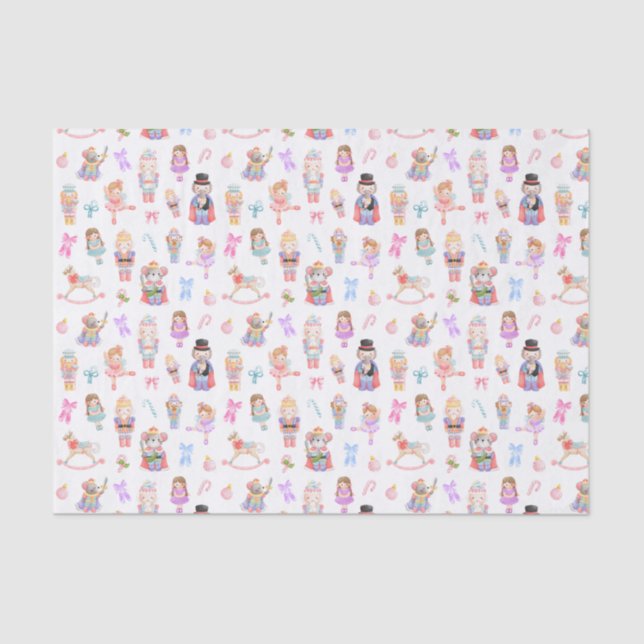 Nutcracker Pattern Tissue Paper (Front)