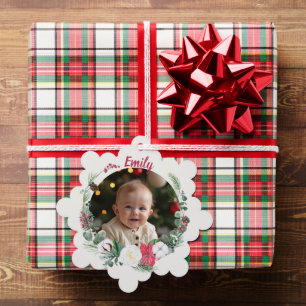 Nutcracker Personalised Photo Paper Ornament Card
