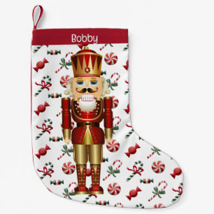 Nutcracker Personalize Name Christmas Stocking
