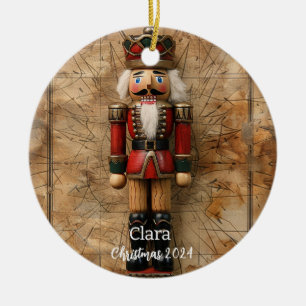 Nutcracker Personalized Christmas Ornament