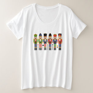 Nutcracker Plus Size Christmas t-Shirt