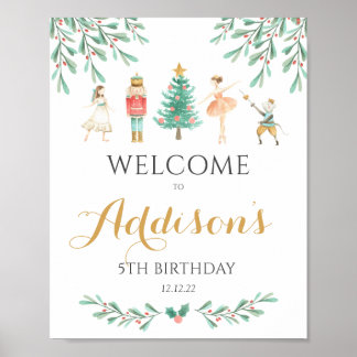 Nutcracker Poster, Nutcracker welcome sign