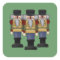 Nutcracker Round Stickers