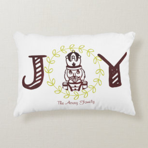Nutcracker Simple Modern Personalised Decorative Cushion