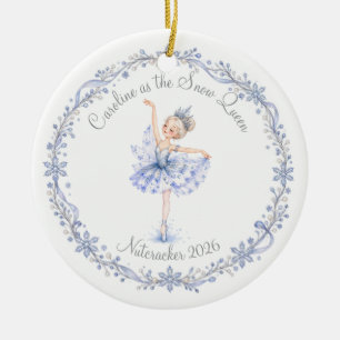 Nutcracker Snow Queen Ornament