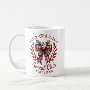 Nutcracker Social Club Shopping Market Group  Coffee Mug