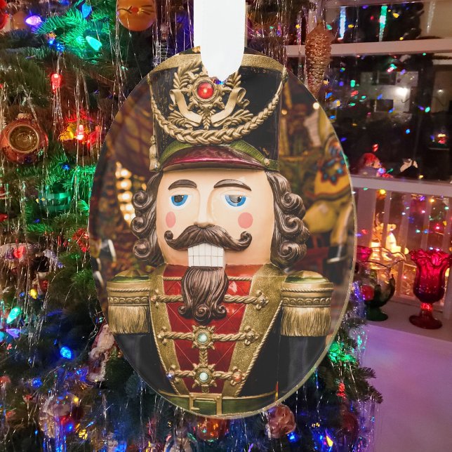 Nutcracker Soldier Add Year Christmas Tree Cute Ornament (Creator Uploaded)