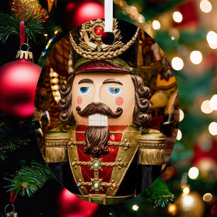 Nutcracker Soldier Christmas Tree Add Year Metal Tree Decoration