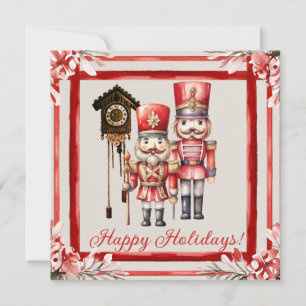 Nutcracker Soldier Clockmakers' Cuckoo Invitation
