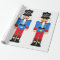 Nutcracker Soldier Matte Wrapping Paper, 30" x 6'
