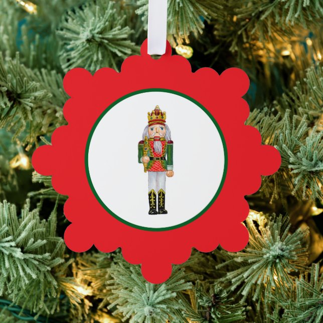 Nutcracker soldier tree decoration card (Insitu (Tree))