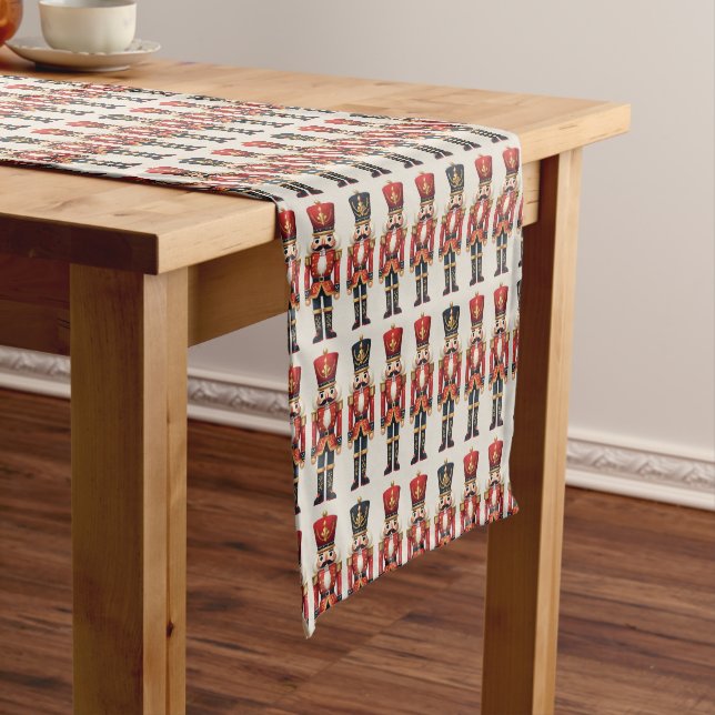 Nutcracker Soldiers Christmas  Short Table Runner (In Situ)