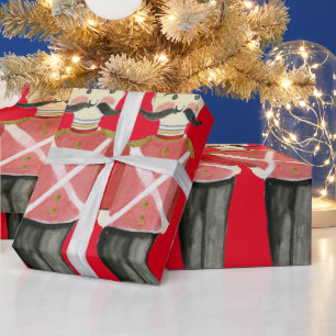 Nutcracker Soldiers Wrapping Paper
