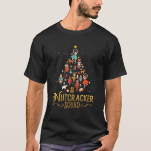 Nutcracker Squad Ballet Dance lovely Christmas T-Shirt