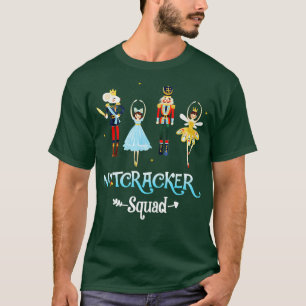 Nutcracker Squad Ballet Dance Matching Family Chri T-Shirt