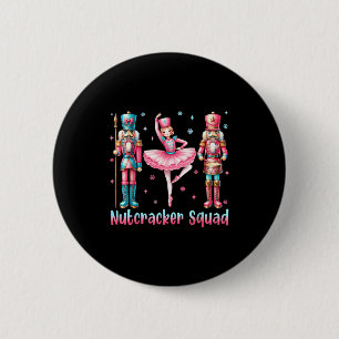 Nutcracker Squad Ballet Dance Merry Christmas Wome 6 Cm Round Badge
