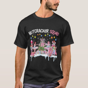 Nutcracker Squad Christmas Nk Ballet Sugar Plum Fa T-Shirt