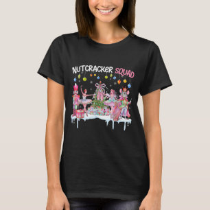 Nutcracker Squad Christmas Nk Ballet Sugar Plum Fa T-Shirt