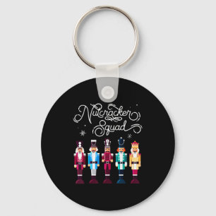 Nutcracker Squad Holiday Christmas Boy Girls Women Key Ring