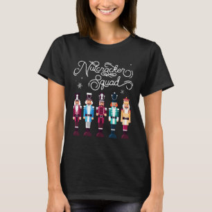 Nutcracker Squad Holiday Christmas Boy Girls Women T-Shirt