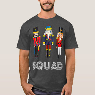 Nutcracker Squad Holiday  Pajama Dress T-Shirt