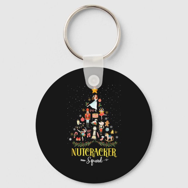 Nutcracker Squad In My Nutcracker Era Christmas Tr Key Ring (Front)