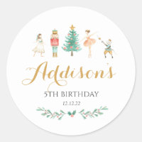 Nutcracker Sticker,  Sugar Plum Fairy Sticker,